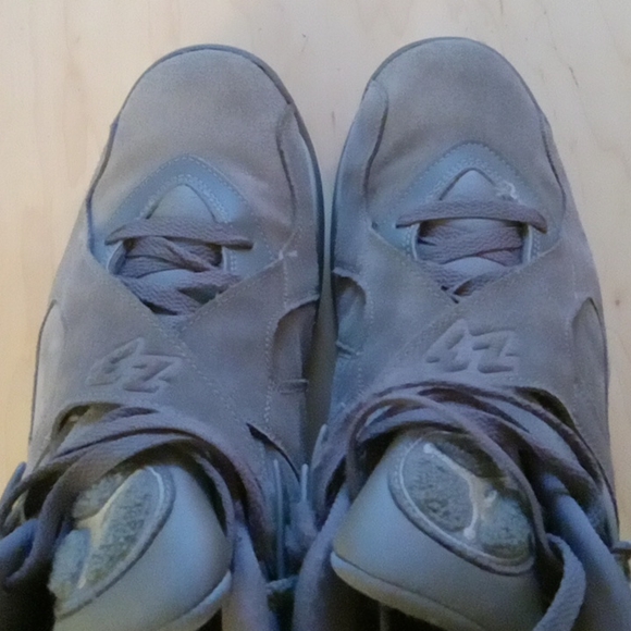 Retro Air Jordan/Cool Grey 8s..size 12. - Picture 6 of 8